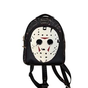 Loungefly Friday The 13th Jason Voorhees Mask Mini Backpack